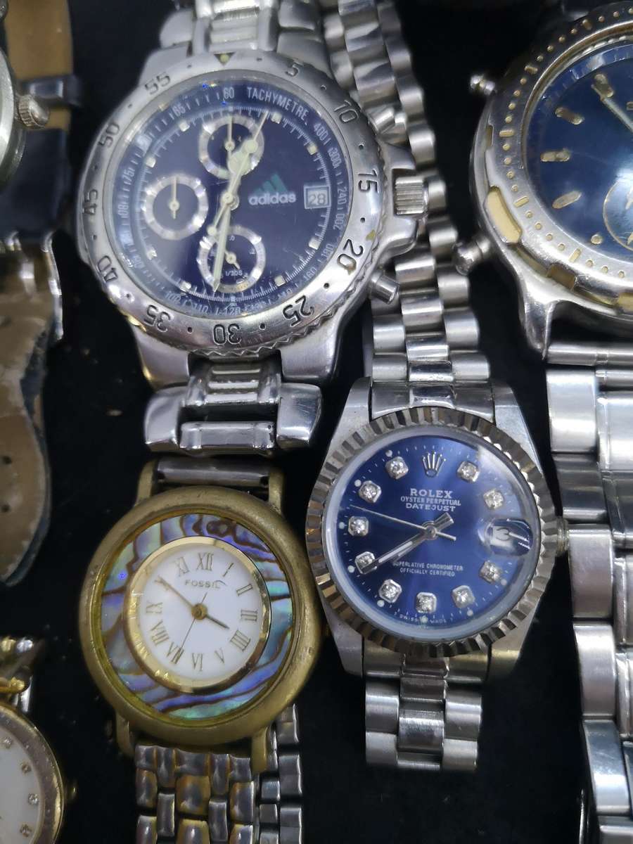 Secondhand Watches from a jewelry shop auction. Selling as is - not tested