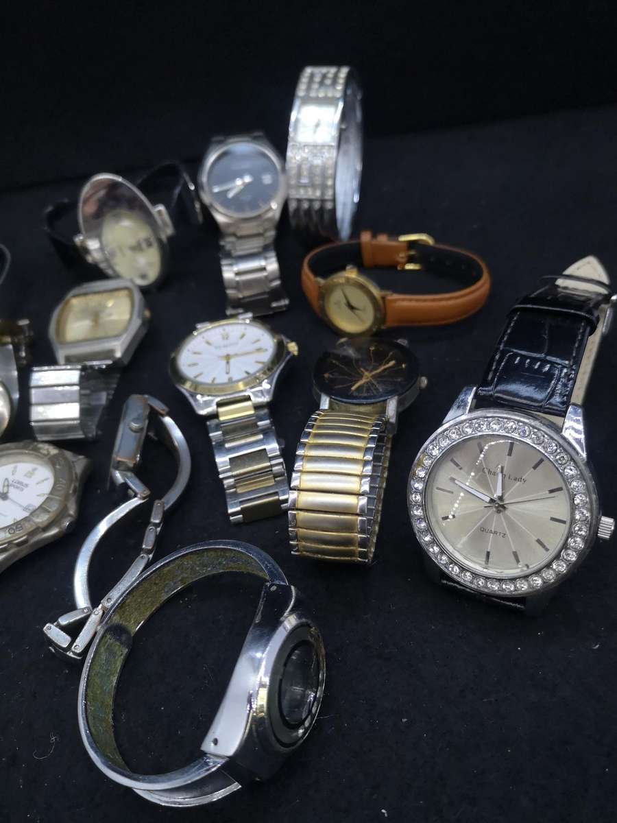 Secondhand Watches from a jewelry shop auction. Selling as is - not tested