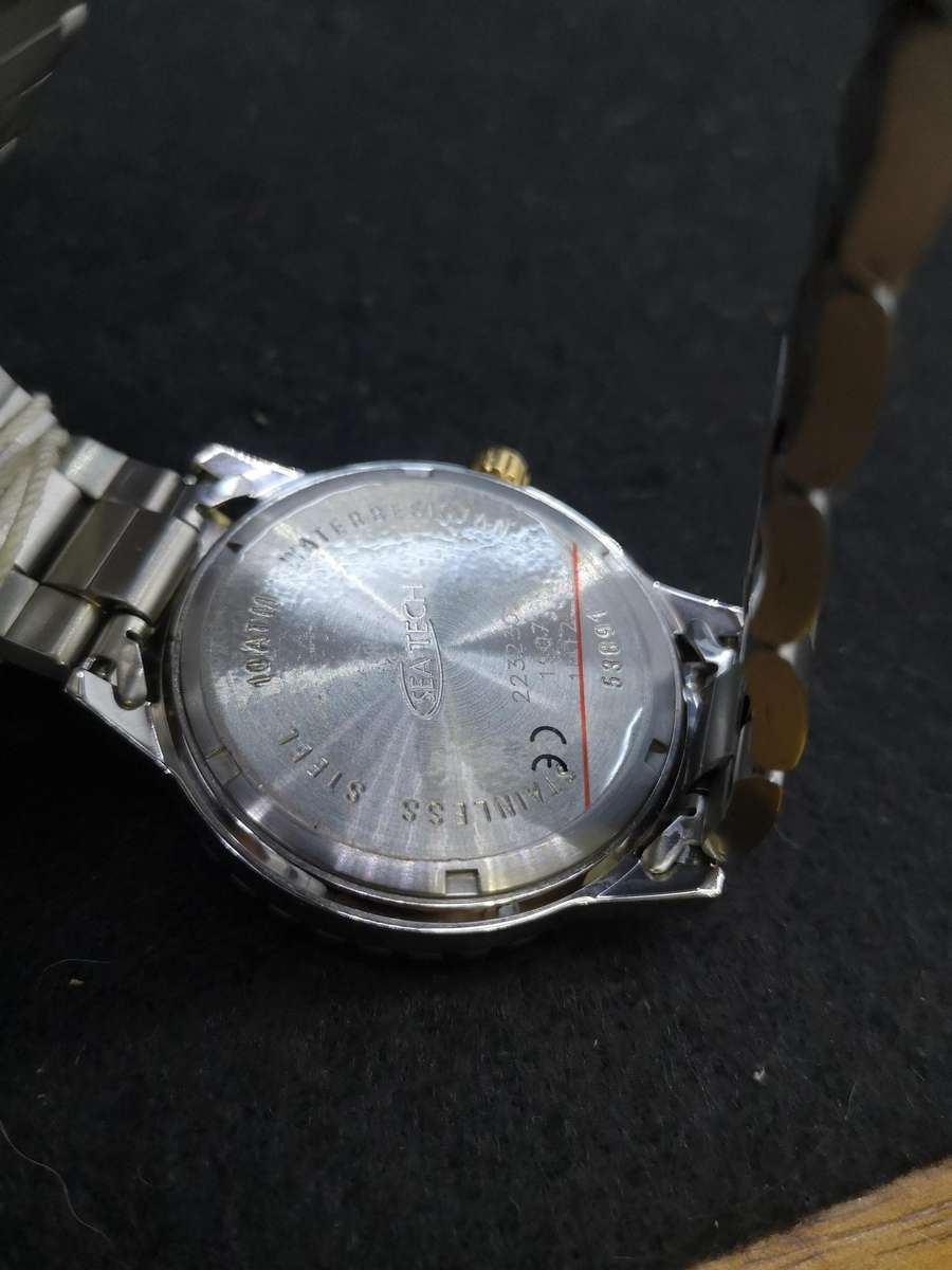 Dugena Sea teck WR100 men's watch - untested from shop auction