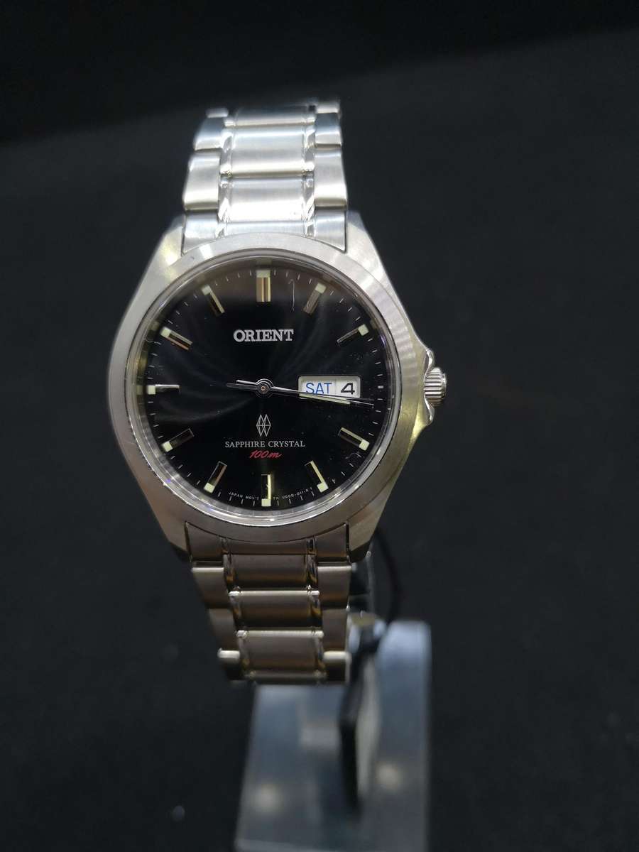 Orient men's watch Saphire crystal 100m - untested from shop auction