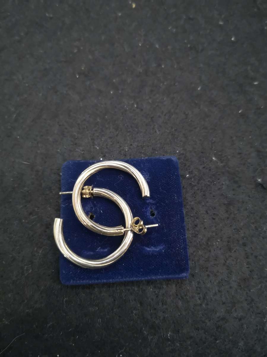 925 Silver earrings hoop