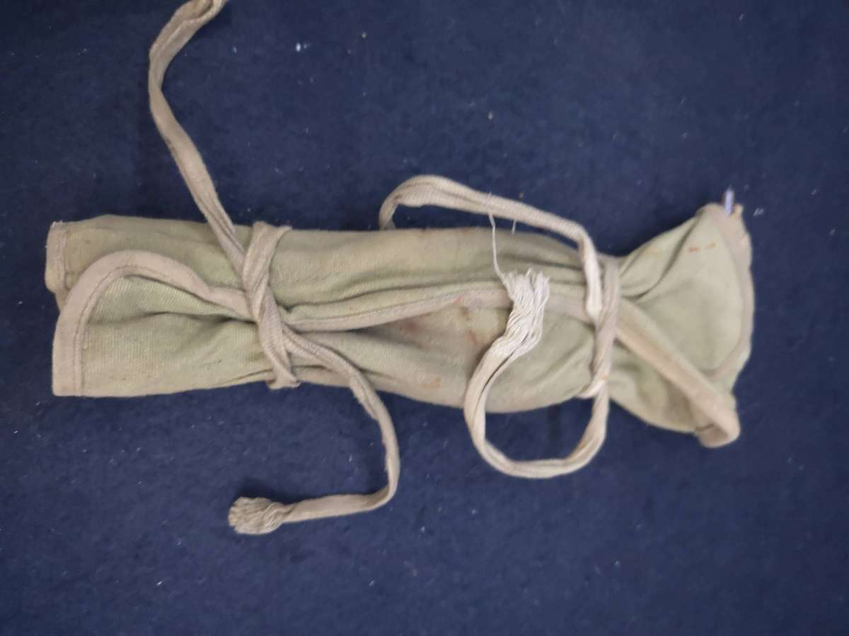 Old army rifle cleaning kit