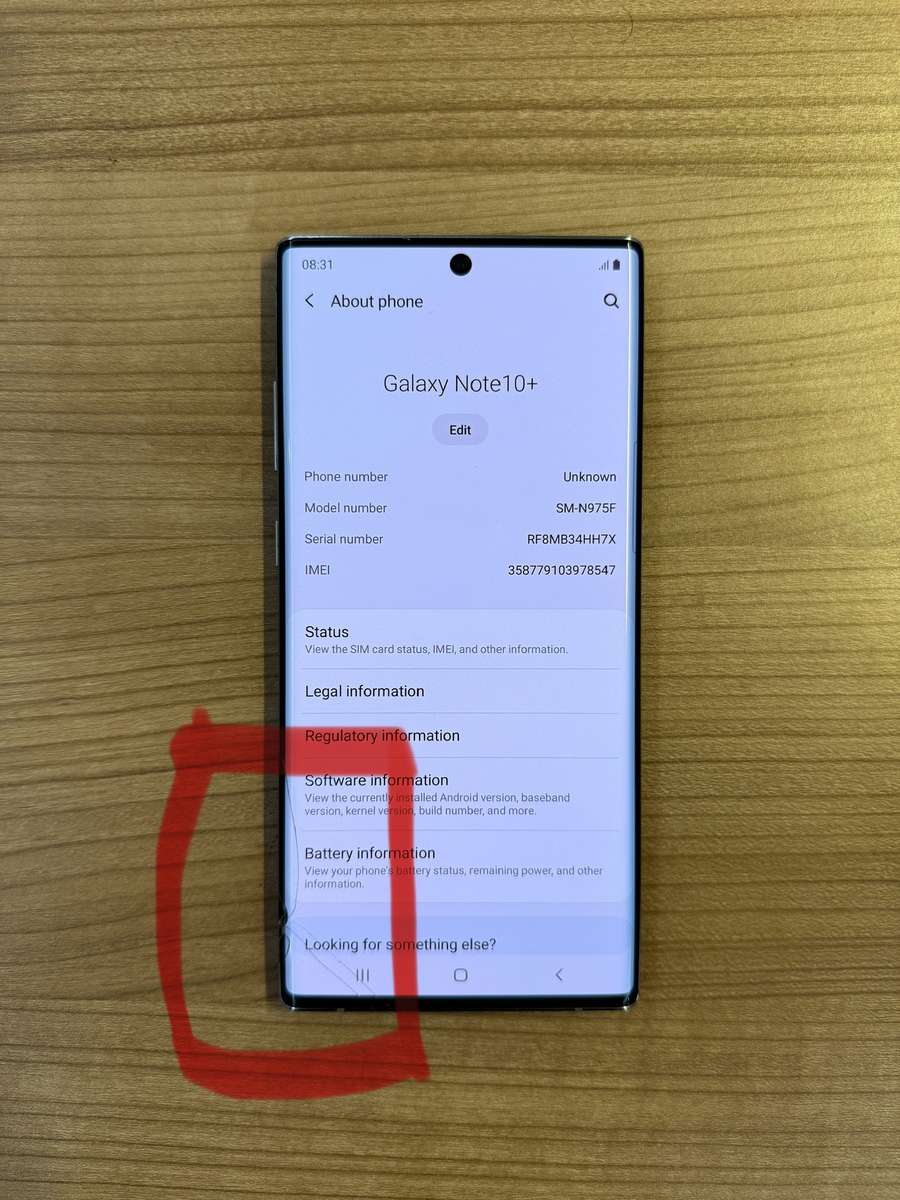 SAMSUNG NOTE 10 PLUS  256GB -  PLEASE READ