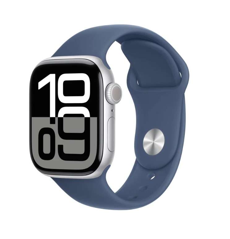 NEW SEALED APPLE WATCH SERIES 10 | 46MM SILVER AL DENIM GPS | MODEL A2999