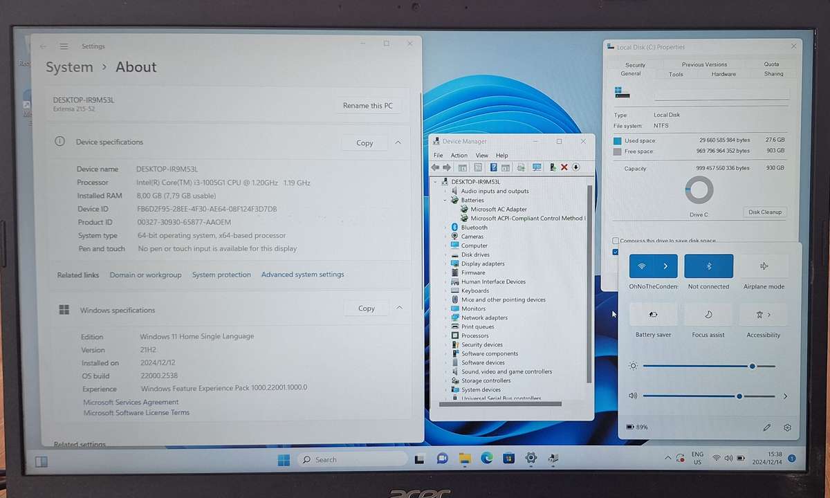 Acer Aspire 3 laptop