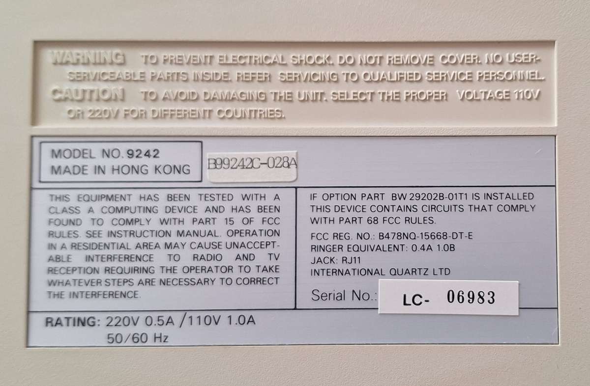 Unknown 80186 portable