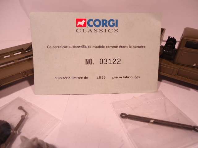 Corgi Classics - Diamond T980 + Tank Transporter Trailer - Herritage Series  - # 55102