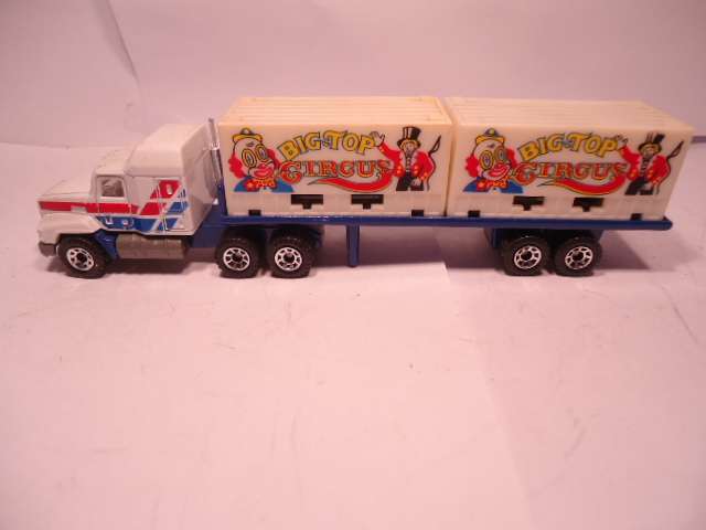 Matchbox Convoy Series - Mack Container Truck - Big Top Circus - # CY 28