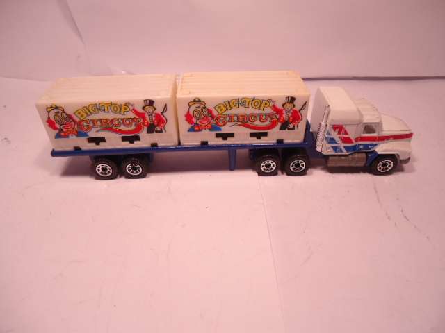 Matchbox Convoy Series - Mack Container Truck - Big Top Circus - # CY 28