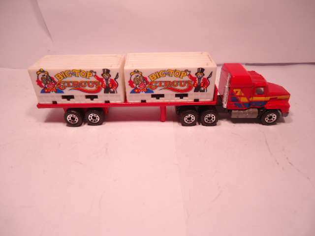 Matchbox Convoy Series - Mack Container Truck - Big Top Circus - # CY 28