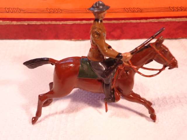 Britains - South African Mounted Infantry - 5 Mounted British Soldiers - Set 38 - #SB12 - RARE