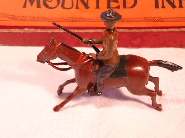 Britains - South African Mounted Infantry - 5 Mounted British Soldiers - Set 38 - #SB12 - RARE