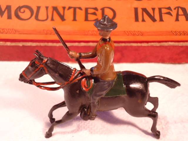 Britains - South African Mounted Infantry - 5 Mounted British Soldiers - Set 38 - #SB12 - RARE