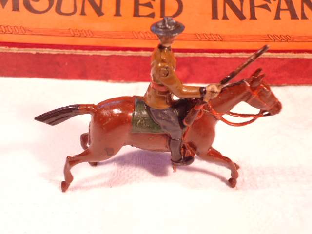 Britains - South African Mounted Infantry - 5 Mounted British Soldiers - Set 38 - #SB12 - RARE