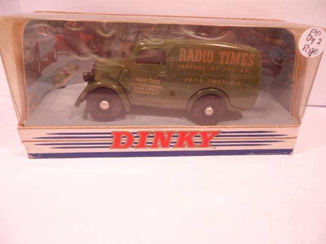 Matchbox Dinky - 1950 Ford E83W 10 CWT Van - Radio Times - # DY 4B
