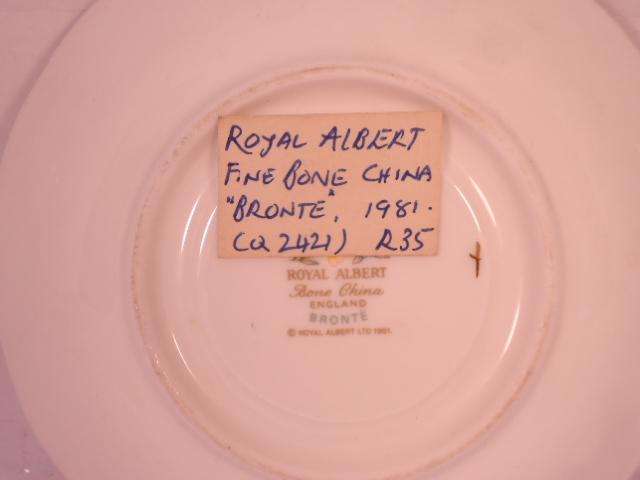 Royal Albert Bone China - 'Bronte' Single Saucer with Stand