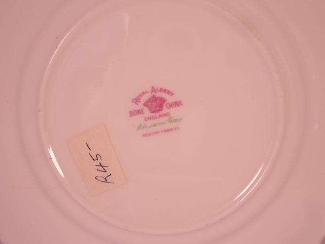 Royal Albert Bone China - 'Blossom' - Single Square Side Plate with Stand