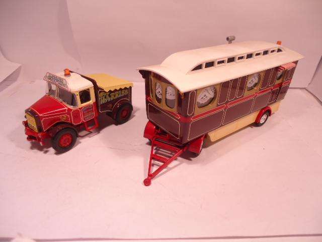 Corgi Classics - `Fairground Collections - Schammel Highwyman + Caravan - # CC10705