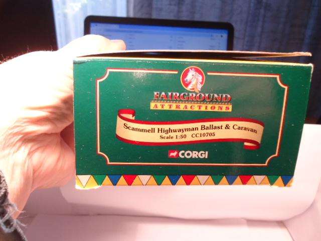 Corgi Classics - `Fairground Collections - Schammel Highwyman + Caravan - # CC10705