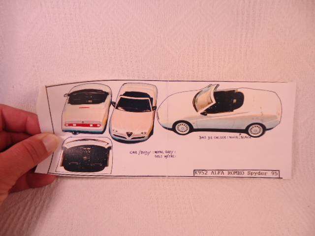 Provence Moulage - Alfa Romeo GTV Spyder 1995 - #K952 - Fully Built