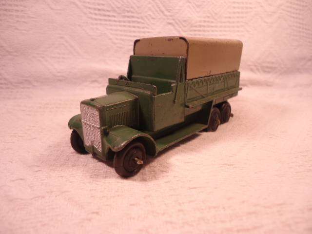 Dinky - Six Wheel Covered Wagon - #25S