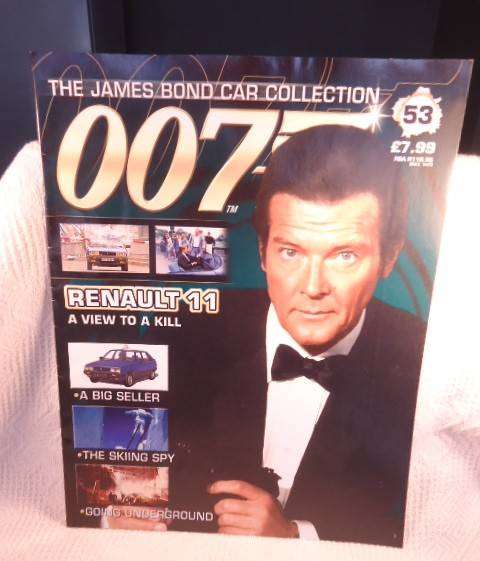 James Bond - Renault 11 - A View To Kill - Edition 53 Collection Magazine