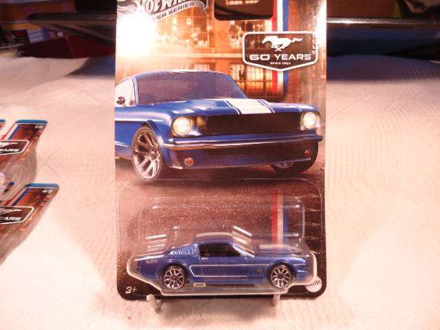Hotwheels - Ford Mustang - 60 Years - Full Set of 5 models - 2017