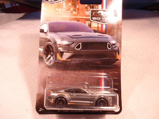 Hotwheels - Ford Mustang - 60 Years - Full Set of 5 models - 2017