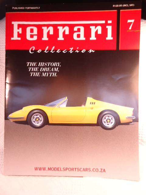 DeAgostini - Ferrari Dino 246 GTS With Ferrari Collection Magazine #7