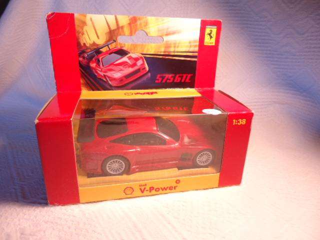 Shell V-Power - Ferrari 575GTC - Plastic Model - 1/38