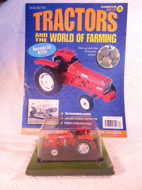 Hachette - Lot of 4 Tractors