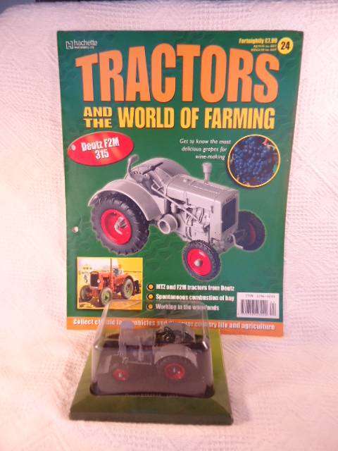 Hachette - Lot of 4 Tractors