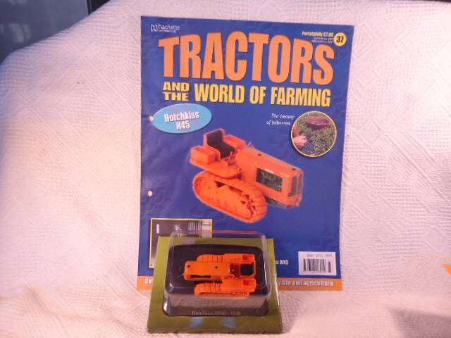 Hachette - Lot of 4 Tractors
