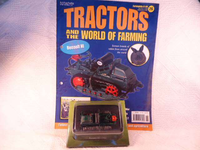 Hachette - Lot of 4 Tractors