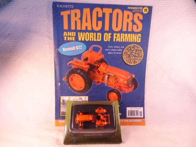 Hachette - Lot of 4 Tractors