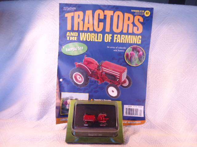 Hachette - Lot of 4 Tractors