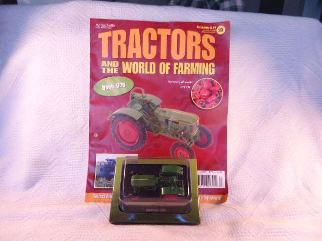 Hachette - Lot of 4 Tractors