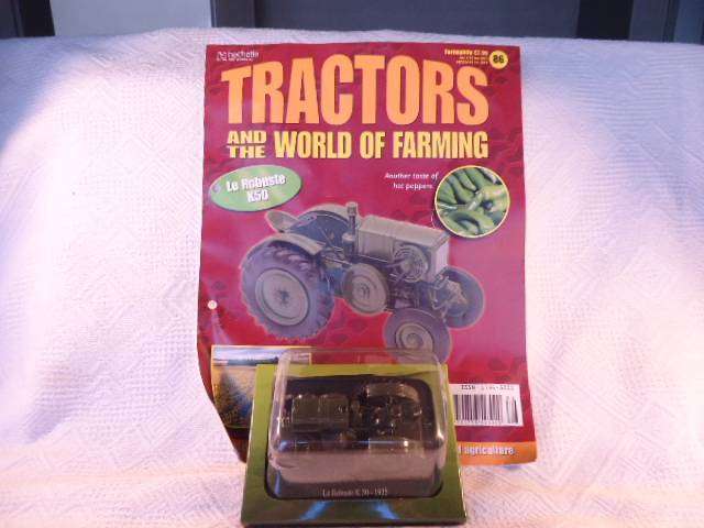 Hachette - Lot of 4 Tractors