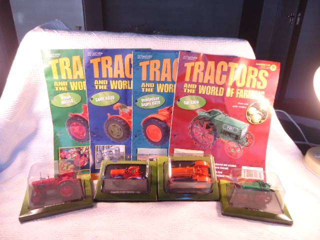 Hachette - Lot of 4 Tractors