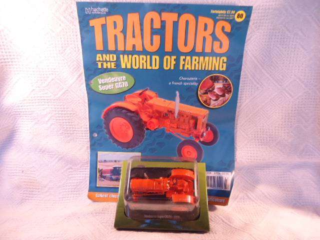 Hachette - Lot of 4 Tractors