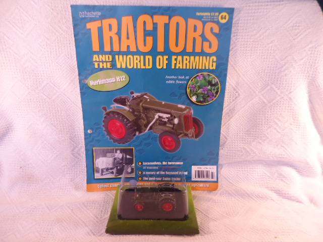 Hachette - Lot of 4 Tractors