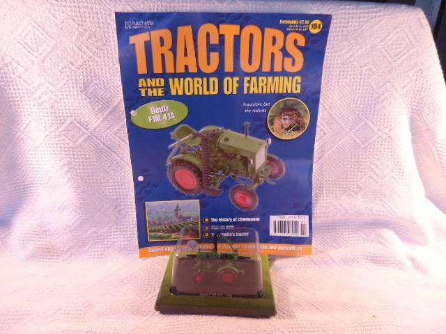 Hachette - Lot of 4 Tractors