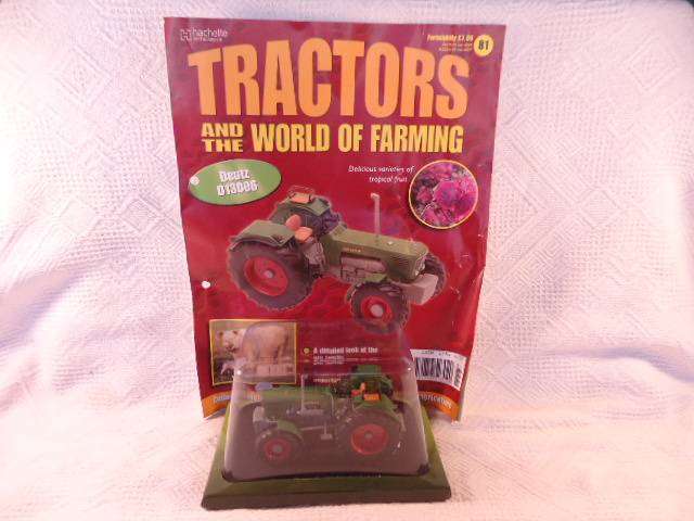 Hachette - Lot of 4 Tractors