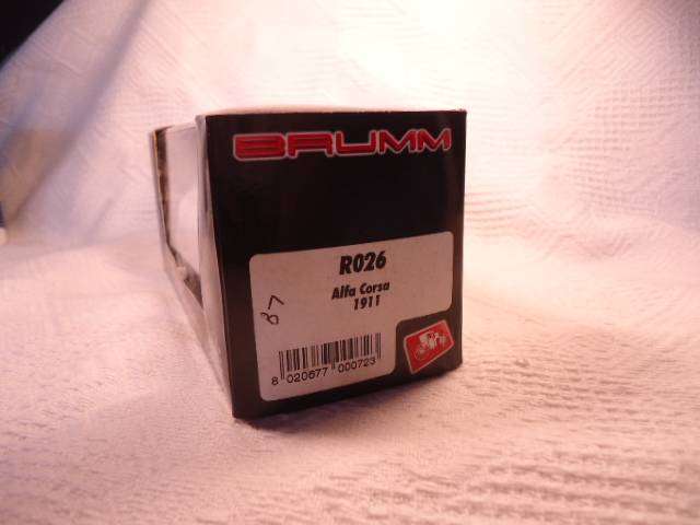 Brumm - Alfa Romeo Corsa HP 60 1911 - #r026