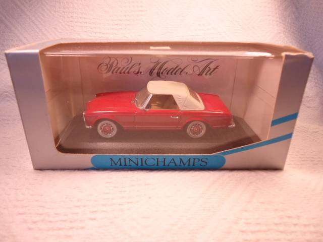 Minichamps - Mercedes-Benz 280 SL Cabriolet soft top - #MIN 032241