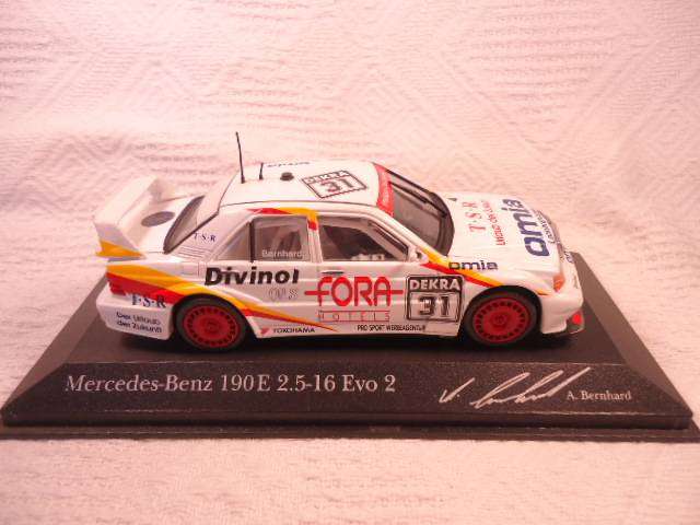 Minichamps - Mercedes-Benz 190 E 2.5-16 Evo 2, DTM'94 - Team Bernhard - A.Bernhard - #430943131