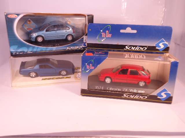 Solido - Lot of 3 Models