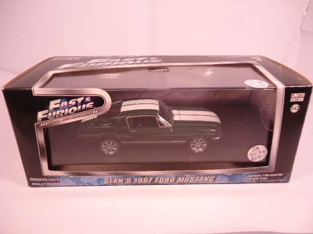 Greenlight - Sean's 1967 Ford Mustang - Limited Edition - Fast & Furious - #86211
