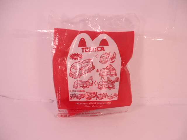 Tomica - Lot of 5 Models - Plastic - Made for McDonalds