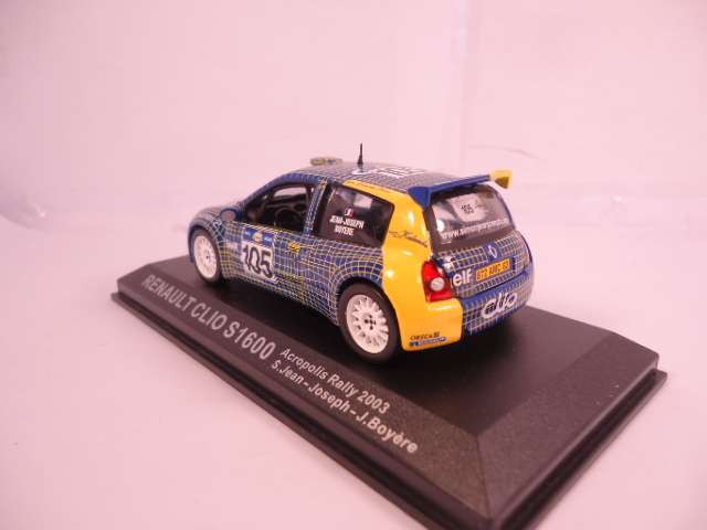 Rally Cars - Renault Clio S1600 - Acropolis Rally 2003